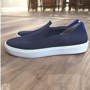 Rothy’s Navy Knit Slip On Sneakers Womens 6.5 Tried On Only